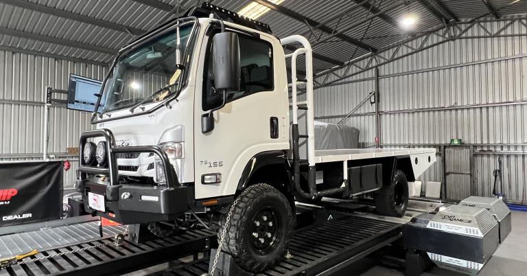 Isuzu NPS 75-155 Dyno tune